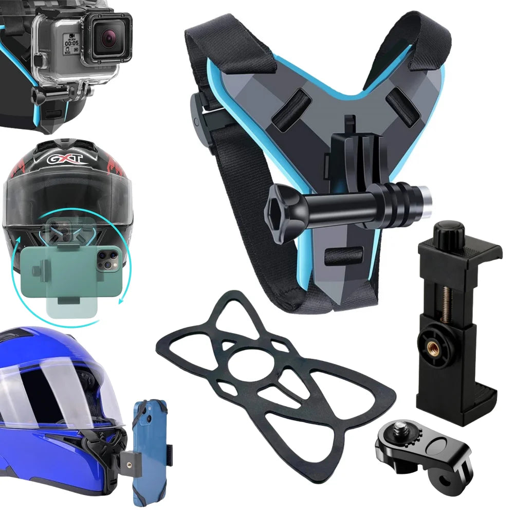 Motorcycle Helmet Phone Stand Mount