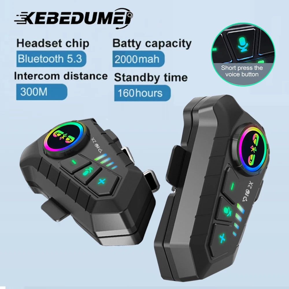 Motorcycle Intercom Headset